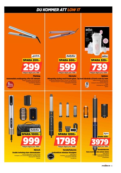 Power reklamblad i vecka 43 sida 33