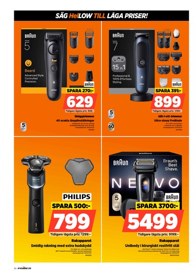 Power reklamblad i vecka 43 sida 34
