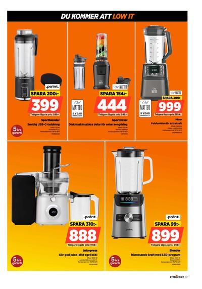 Power reklamblad i vecka 43 sida 37