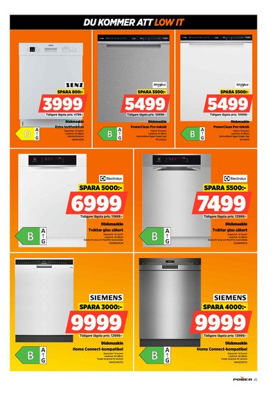 Power reklamblad i vecka 43 sida 45