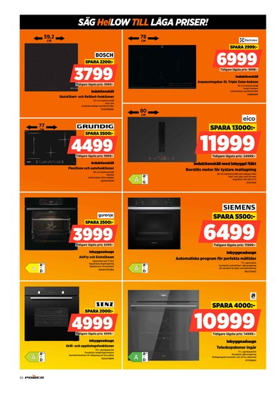 Power reklamblad i vecka 43 sida 50