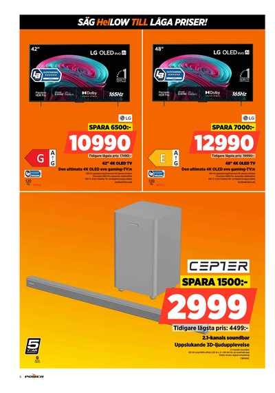 Power reklamblad i vecka 43 sida 6