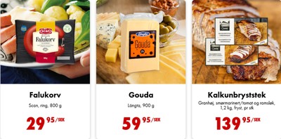 Nordby Supermarket reklamblad i vecka 43 sida 1