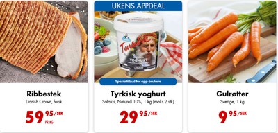Nordby Supermarket reklamblad i vecka 43 sida 4