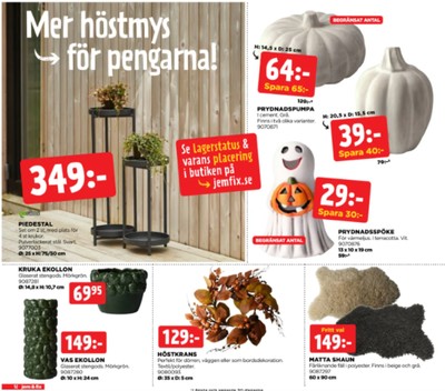Jem & Fix reklamblad i vecka 43 sida 11