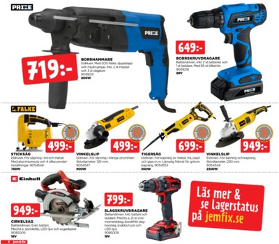 Jem & Fix reklamblad i vecka 43 sida 7