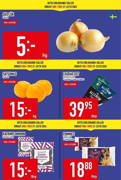 MatDax reklamblad i vecka 43 sida 3