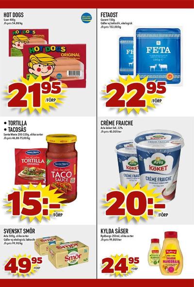 MatDax reklamblad i vecka 43 sida 22