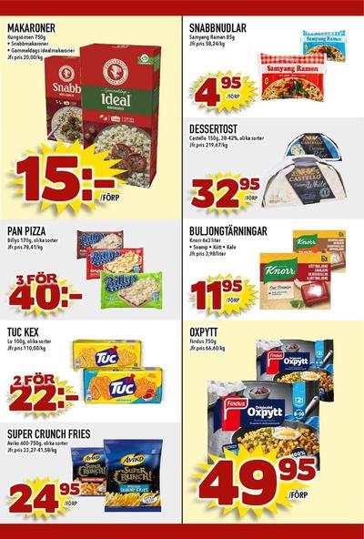 MatDax reklamblad i vecka 43 sida 23