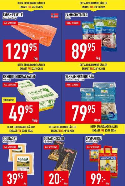MatDax reklamblad i vecka 43 sida 5