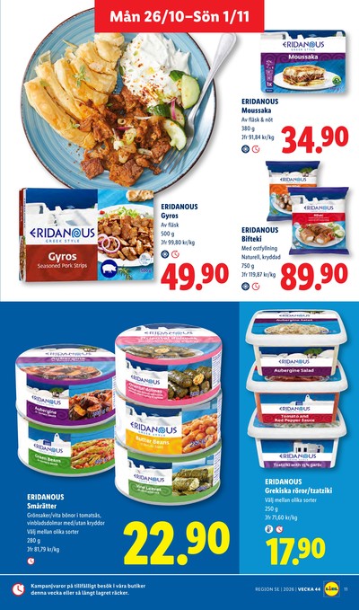 Lidl reklamblad i vecka 44 sida 13