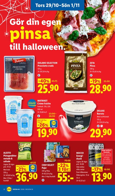 Lidl reklamblad i vecka 44 sida 26
