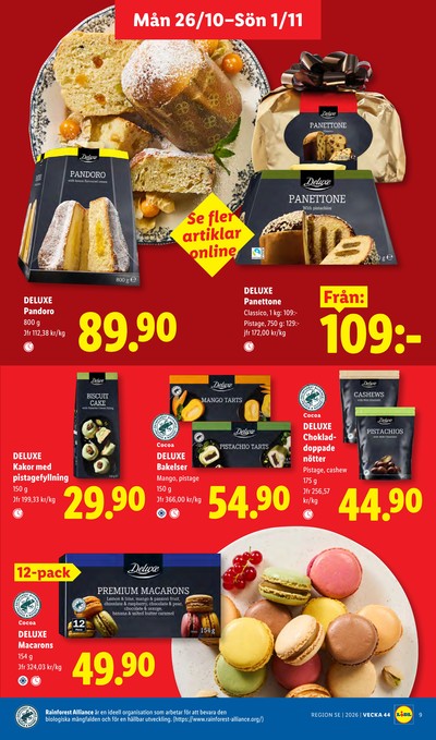 Lidl reklamblad i vecka 44 sida 9