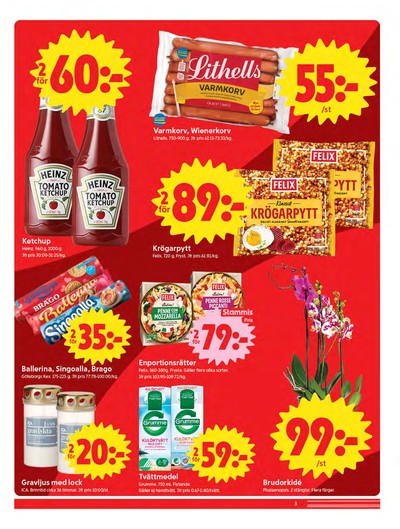 ICA Nära reklamblad i vecka 44 sida 3