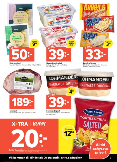 X:-tra reklamblad i vecka 44 sida 5