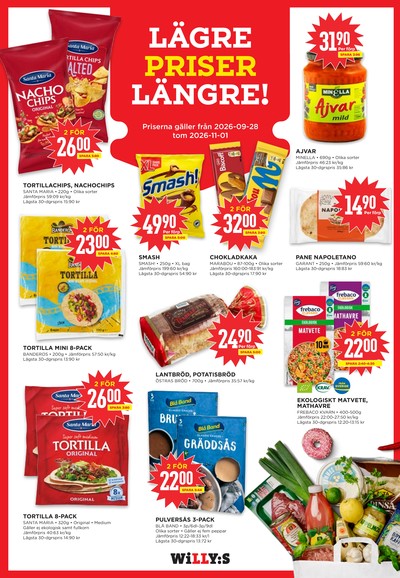 WILLY:S reklamblad i vecka 44 sida 12