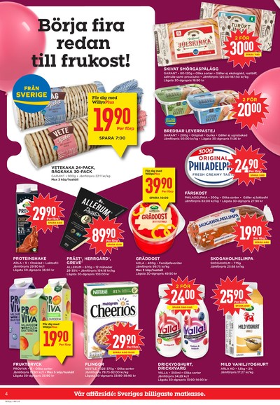 WILLY:S reklamblad i vecka 44 sida 4