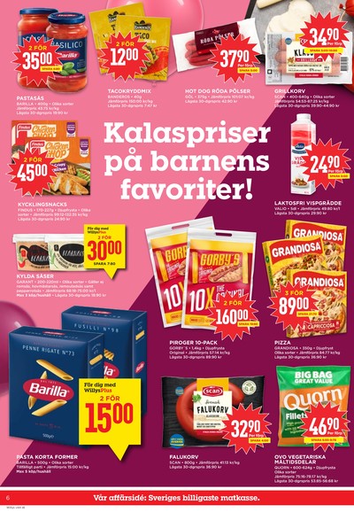 WILLY:S reklamblad i vecka 44 sida 6