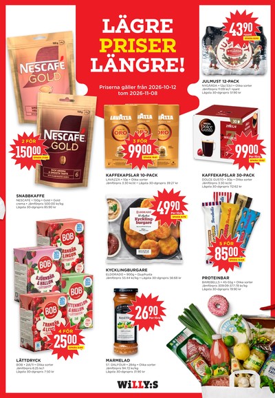 WILLY:S reklamblad i vecka 44 sida 10