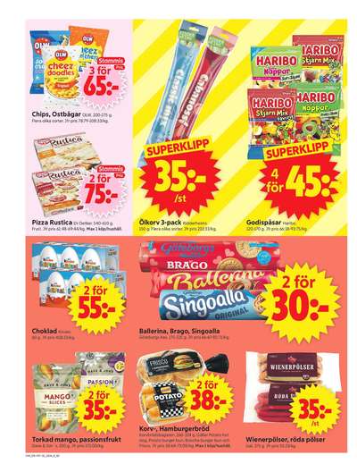 ICA Supermarket reklamblad i vecka 44 sida 2