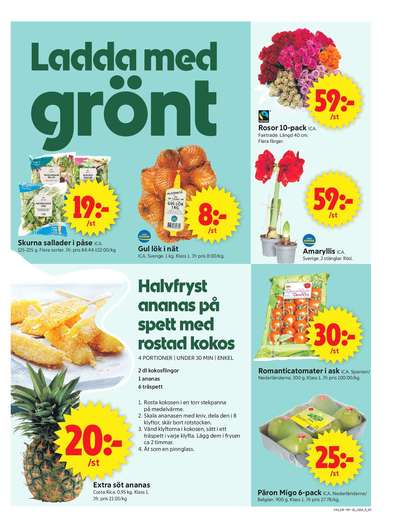 ICA Supermarket reklamblad i vecka 44 sida 5
