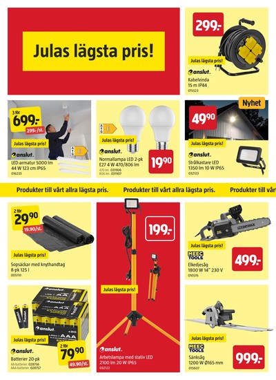 Jula reklamblad i vecka 44 sida 8