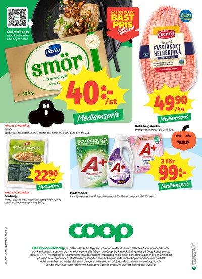 Coop reklamblad i vecka 44 sida 12