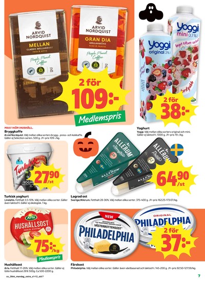 Coop reklamblad i vecka 44 sida 7