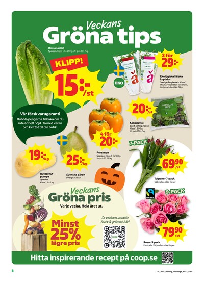 Stora Coop reklamblad i vecka 44 sida 8