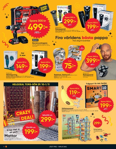 Dollarstore reklamblad i vecka 44 sida 2