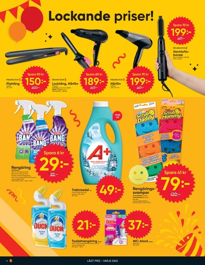 Dollarstore reklamblad i vecka 44 sida 4