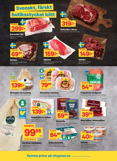 City Gross reklamblad i vecka 44 sida 2