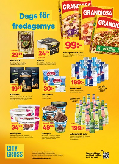 City Gross reklamblad i vecka 44 sida 15