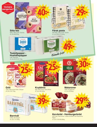 Matöppet reklamblad i vecka 44 sida 2