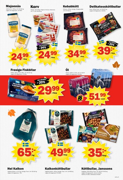 Pekås reklamblad i vecka 44 sida 5