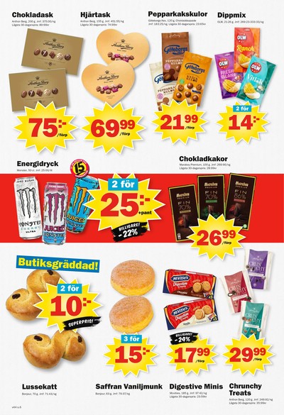 Pekås reklamblad i vecka 44 sida 6