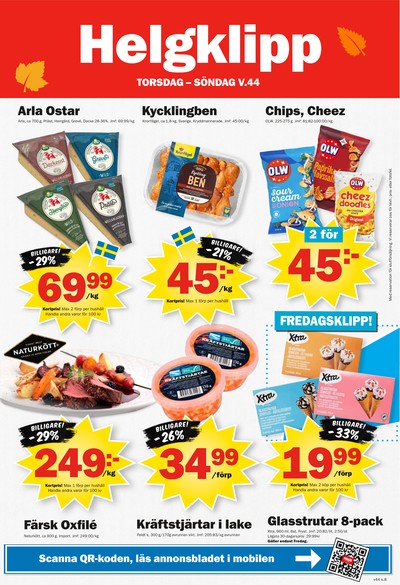 Pekås reklamblad i vecka 44 sida 8