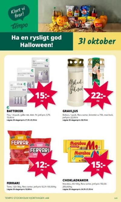 Tempo reklamblad i vecka 44 sida 6