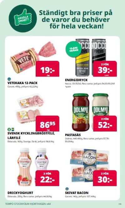 Tempo reklamblad i vecka 44 sida 7