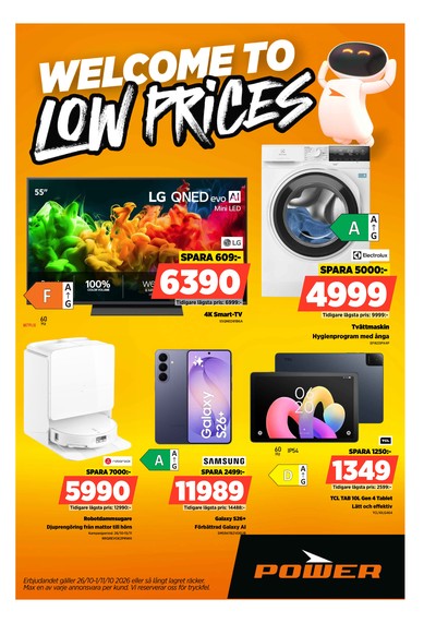 Power reklamblad i vecka 44 sida 1