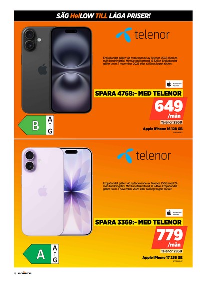 Power reklamblad i vecka 44 sida 18