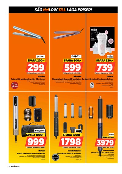 Power reklamblad i vecka 44 sida 28