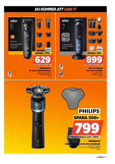 Power reklamblad i vecka 44 sida 29