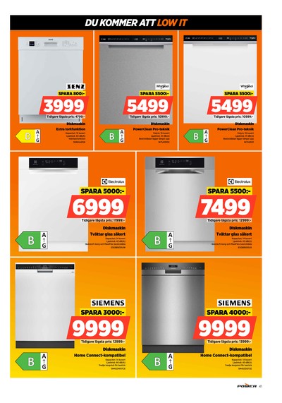 Power reklamblad i vecka 44 sida 41