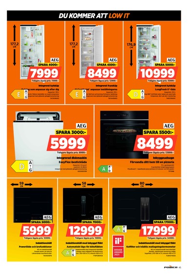 Power reklamblad i vecka 44 sida 45