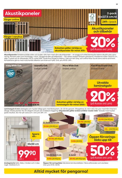 Rusta reklamblad i vecka 44 sida 19