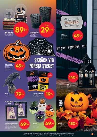 Dollarstore reklamblad i vecka 44 sida 3