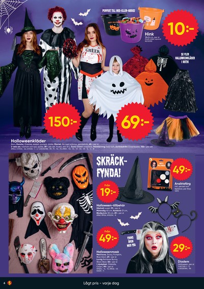 Dollarstore reklamblad i vecka 44 sida 6