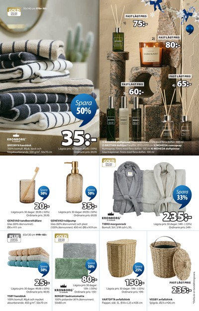Jysk reklamblad i vecka 45 sida 18