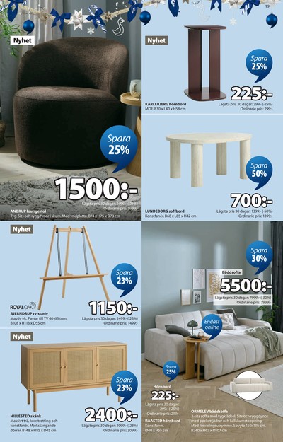 Jysk reklamblad i vecka 45 sida 20
